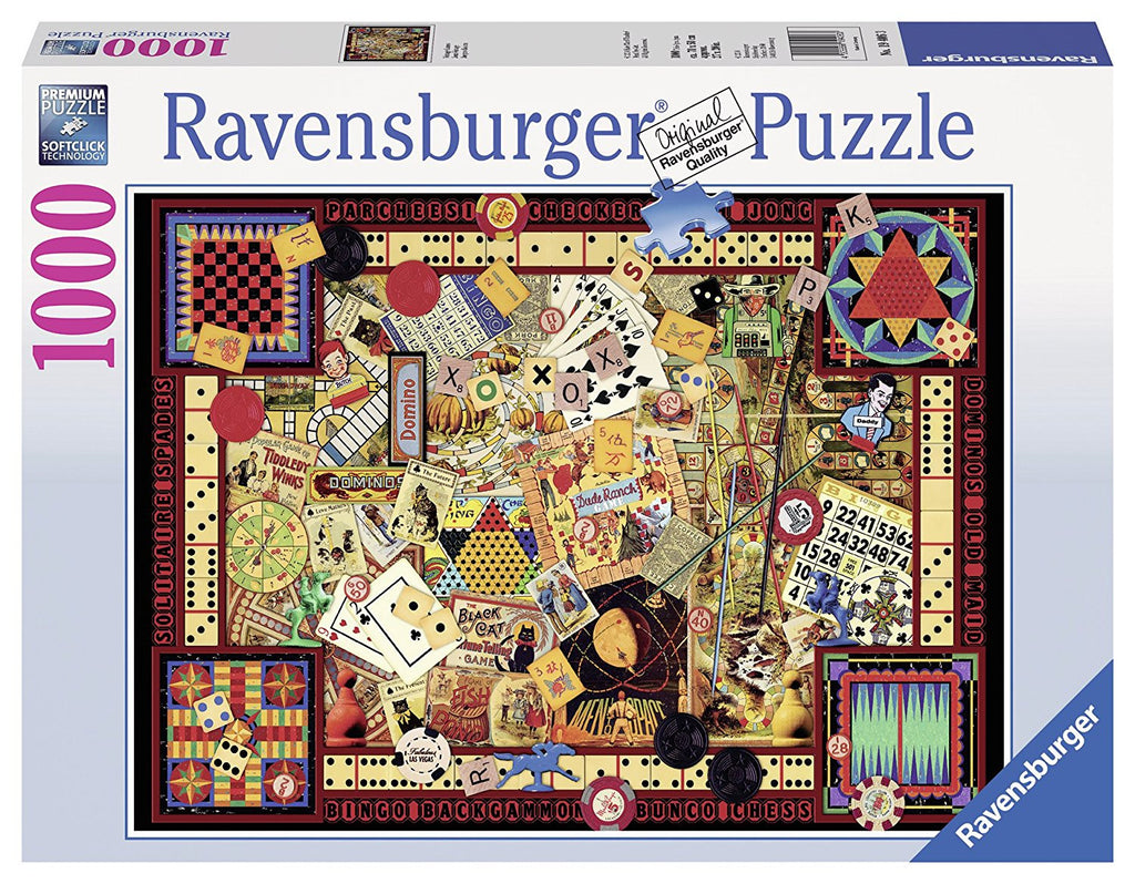 Ravensburger Adult Puzzles 1000 pc Puzzles - Vintage Games 19406