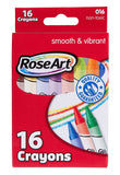 Mattel Rose Art 16-Count Crayons, Packaging May Vary CYV72