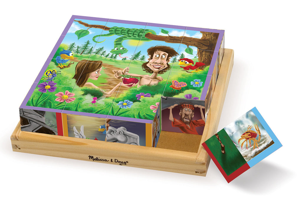 Melissa & Doug Old Testament Cube Puzzle