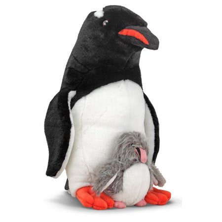 Melissa & Doug Webber Penguin with Baby - Plush