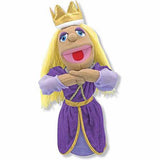 Melissa & Doug Royal Princess Puppet With Detachable Wooden Rod for Animated Gestures