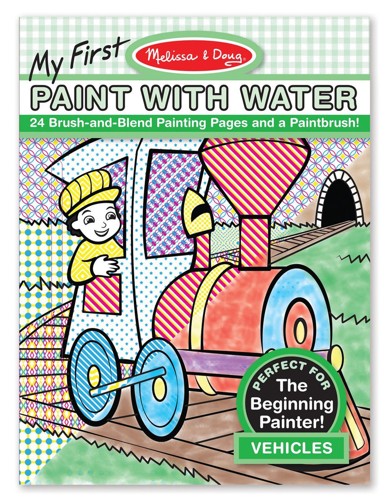Melissa Doug My First Paint with Water - Vehicles 9339