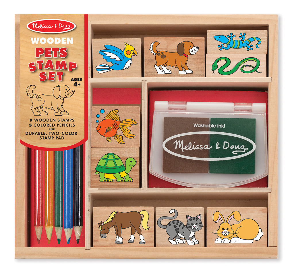 Melissa & Doug Pets Stamp Set