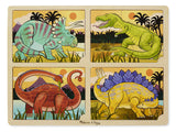 4-in-1 Jigsaw Puzzle - Dinosaur 9365