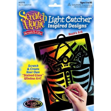Melissa And Doug Scratch Magic Light Catcher Inspired Noah (3378)