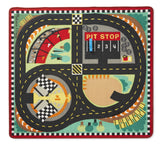 Melissa Doug Round The Race Track Rug 9401