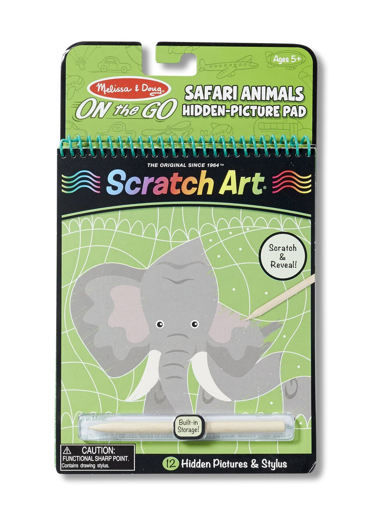 Melissa Doug Safari Animals Hidden-Picture Pad 9419