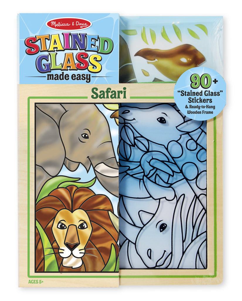 Melissa Doug Peel & Press Stained Glass - Jungle 9436