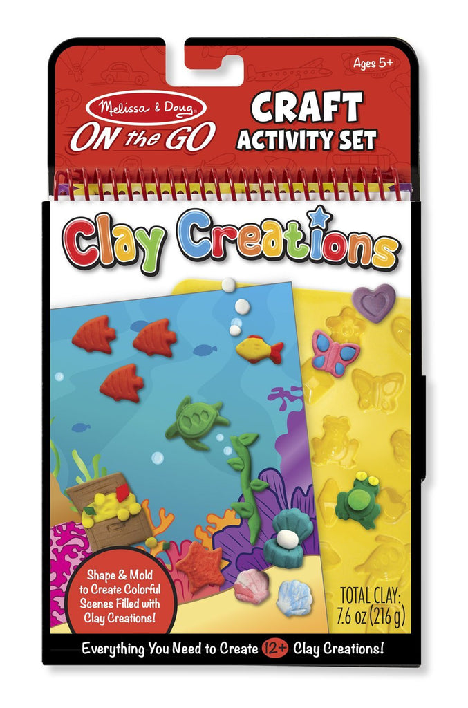 Melissa & Doug On-the-Go Craft Set - Clay Creations 9440