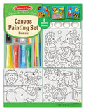 Melissa Doug Canvas Painting Set - Animals 9448