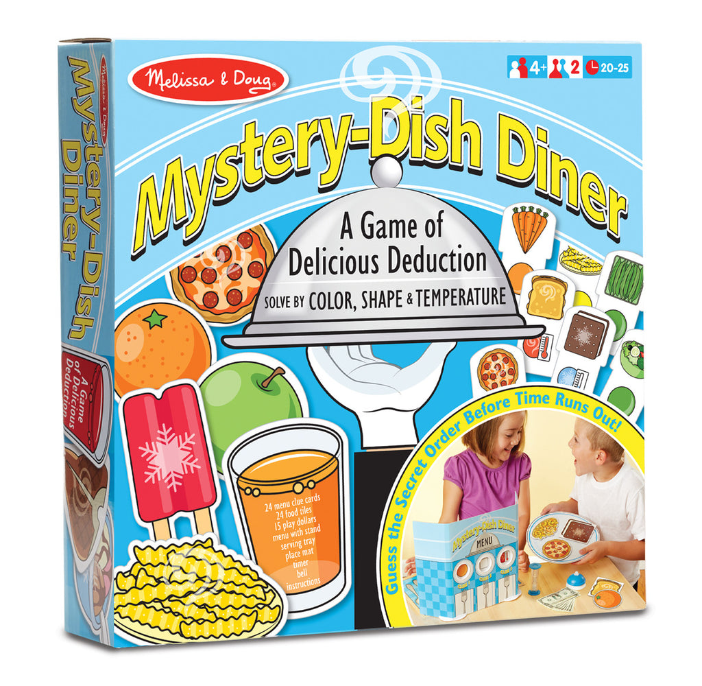 Melissa Doug Mystery Dish Diner 9452