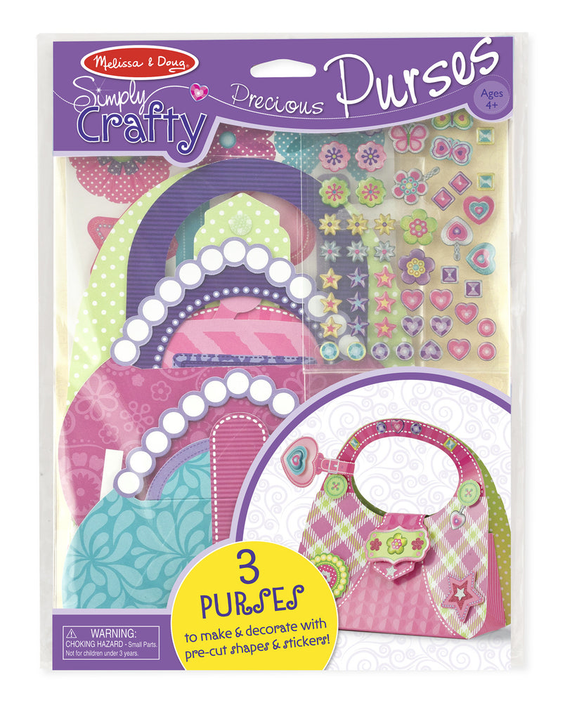 Melissa Doug Simply Crafty - Precious Purses 9482
