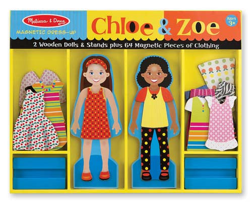 Melissa & Doug Chloe & Zoe - Magnetic Dress Up