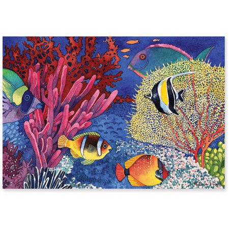 Melissa & Doug Coral Reef Cardboard Jigsaw Puzzle, 100-Piece