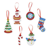 Melissa Doug Mess Free Glitter - Christmas Ornaments 9503