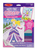 Melissa & Doug Mess-Free Glitter Activity Kit - Princess & Fairy Scenes