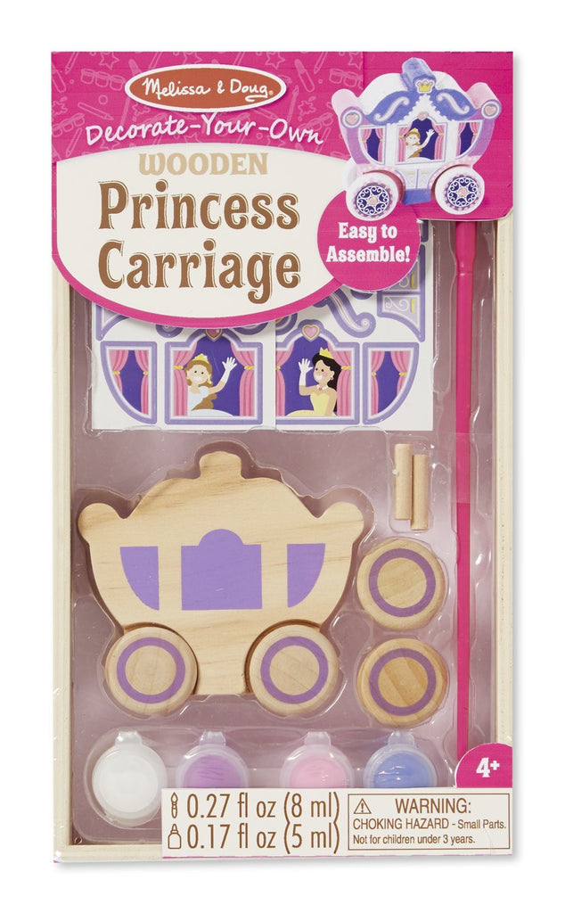 Melissa Doug DYO Princess Carriage 9519