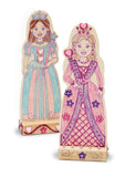 Melissa & Doug DYO Wooden Princess Dolls 9525