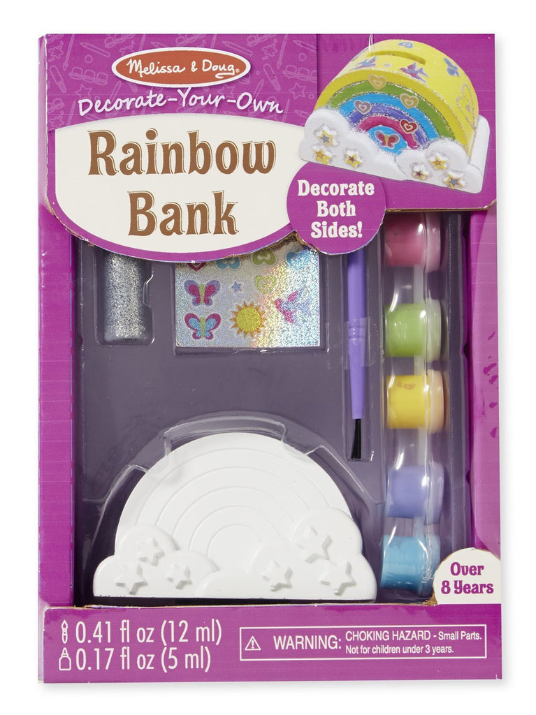 Melissa Doug DYO Rainbow Bank 9539