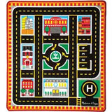 Boy's Melissa & Doug 'Round The City' Play Rug & Rescue Vehicles