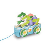 Melissa & Doug First Play Friendly Frogs Wooden Pull Toy