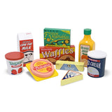 Melissa and Doug Toy, Wooden Fridge Food Set