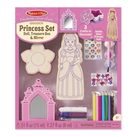 Melissa & Doug Decorate Your Own - DYO Princess Set