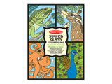 Melissa & Doug Stained Glass Coloring Pad-Animals