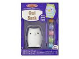 Melissa & Doug Decorate-Your-Own Wooden Owl Bank Craft Kit