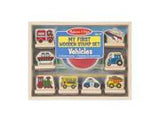 Melissa & Doug My First Wooden Stamp Set - Farm Animals