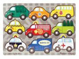 Melissa & Doug Vehicles Mix N Match Puzzle