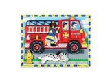 Melissa and Doug Kids Toy, Fire Truck Chunky Puzzle