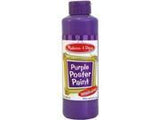 Melissa & Doug Poster 8-Ounce Paint, Purple