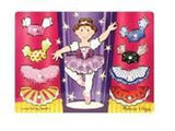 Melissa & Doug Ballerina Dress-Up Mix 'n Match Peg