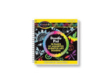 Melissa & Doug Scratch Art Doodle Pad With 16 Scratch-Art Boards and Wooden Stylus