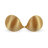 NuBra Aphrodite A100SC8 Crystals on both Cups Satin Bra Cups