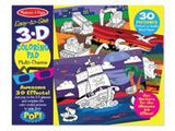 Melissa & Doug 3D Coloring Book - Boy