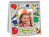 Melissa & Doug Month-by-Month Flip Frame - 12 Photo Borders (4 x 6 inches), 4 Markers