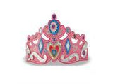 Melissa & Doug Simply Crafty Terrific Tiaras Jewelry-Making Kit (Makes 4 Tiaras)