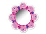 Melissa & Doug Decorate-Your-Own Wooden Pocket-Sized Flower Mirror Craft Kit