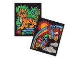 Melissa & Doug On the Go Foil Art Craft Activity Set - Animals