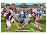 Lax Check Floor Puzzle, Football, Melissa &doug, 48 Pieces