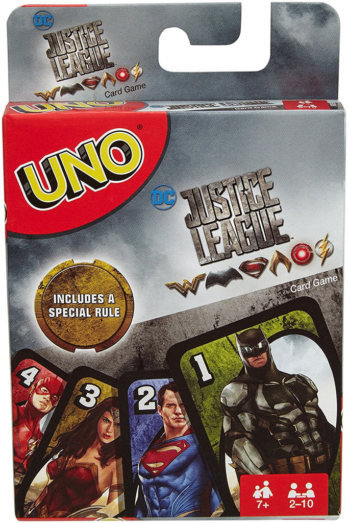 Mattel  UNO DC Justice League Card Game  FDV59