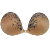NuBra Aphrodite A300C7 Crystals on both cups Seamless Bra Cups