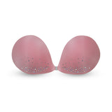 NuBraCr Aphrodite A300C8 Crystals on both cups Seamless Bra Cups
