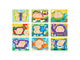 Melissa & Doug Animal Pattern Blocks Set With 5 Double-Sided Wooden Boards and 47 Multi-Shaped Blocks