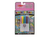 Melissa & Doug On the Go Stained Glass Coloring Pad - Fairy Tale