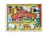 Melissa & Doug Farm Lacing Beads With 13 Wooden Beads and 1 Sturdy Lace