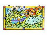 Melissa & Doug Stained Glass Made Easy Craft Kit: Dragon - 170+ Stickers