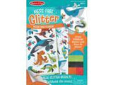 Melissa & Doug Mess-Free Glitter Ocean Foam Sticker Kit- 19 Stickers, 6 Press-On Sheets